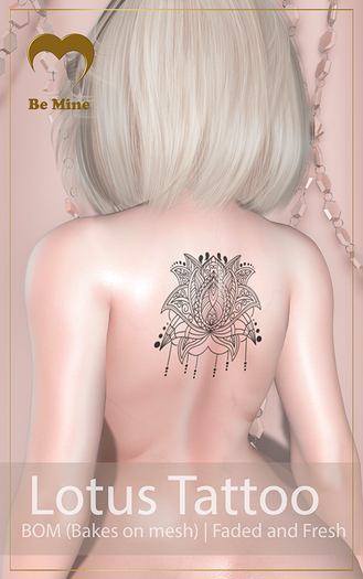 Be Mine - Lotus Tattoo