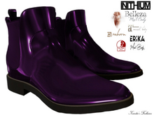 Purple Ankle Boots