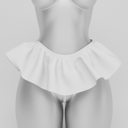 .Aitne. Lalita Skirt - White