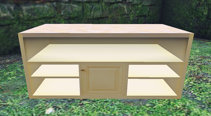 Light Colored Side Table