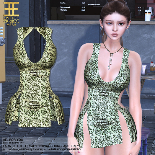 Entice - All For You Dress v2 - DarksL Butter