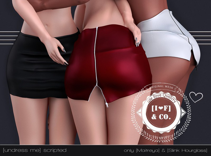 [I<3F] & co. - Skirt [03] [undress me] [v4] - [WEAR me]