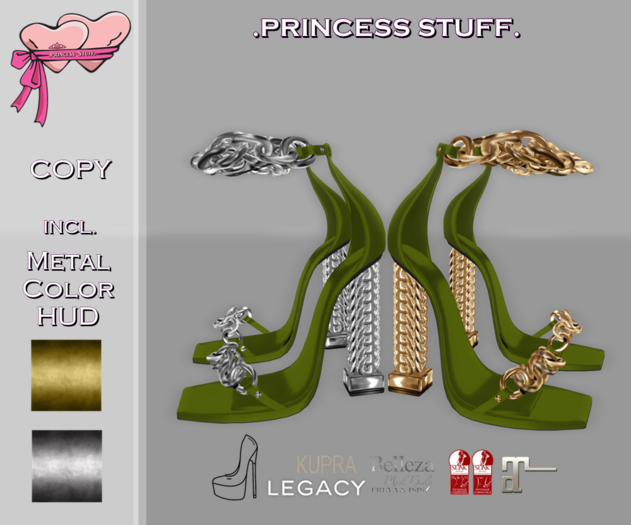 .Princess Stuff. [In Chains Heels] .Olive._add