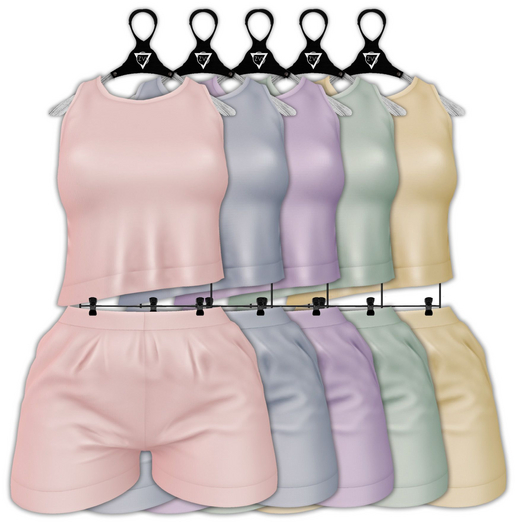 ZVI. Amma Shorts Set - Delicate