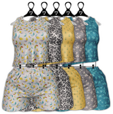 ZVI. Amma Shorts Set - Patterns