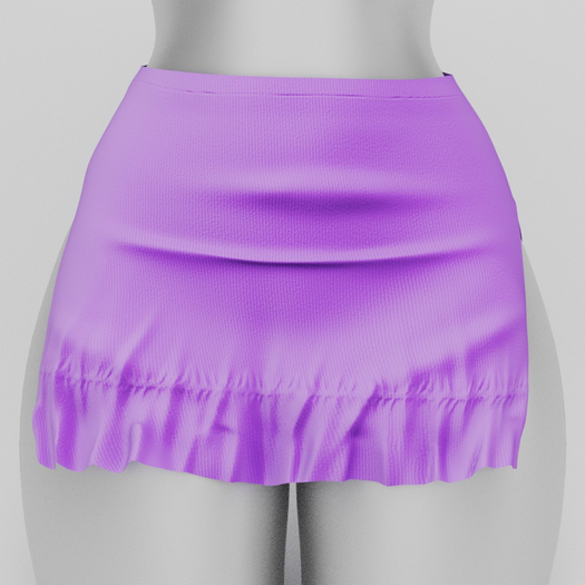 .Aitne. Lila skirt - Purple