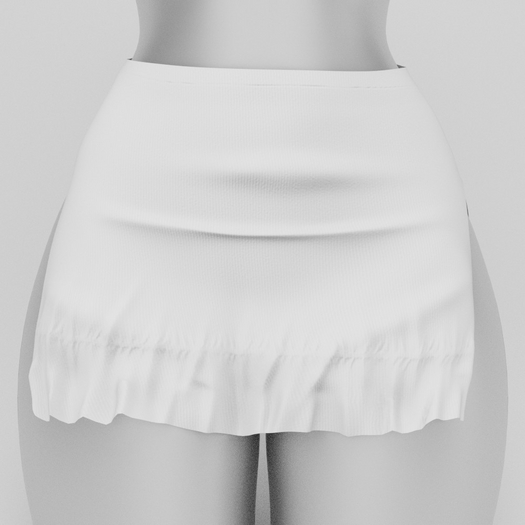 .Aitne. Lila skirt - White