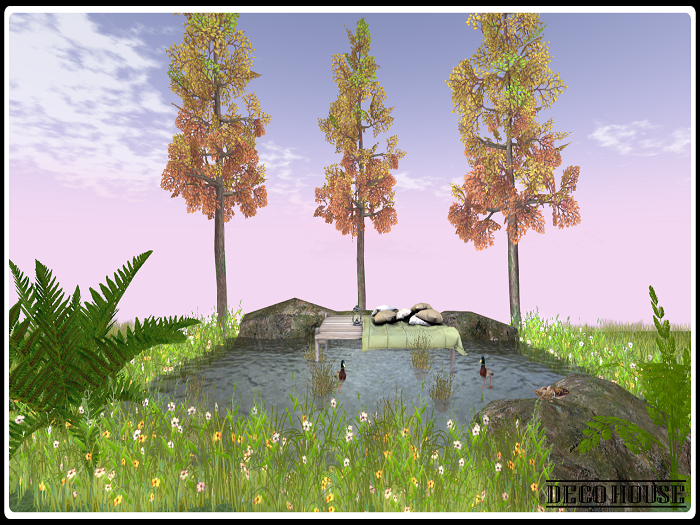 Romantic Pier Pond