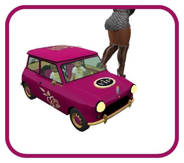 VIP PINK BOUGIE BABY CAR