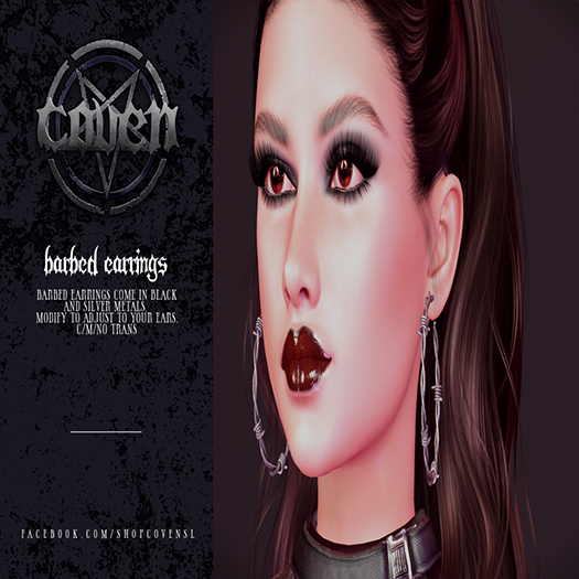 Coven. - Barbed Earrings