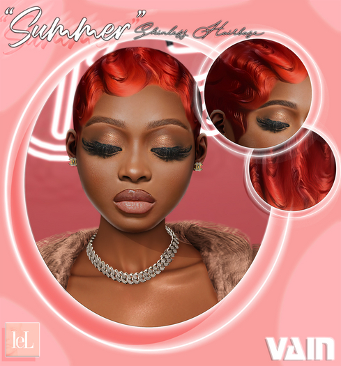 V; "Summer"  Skinless Hairbase 