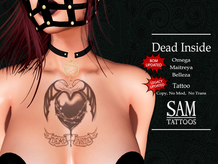 [SAM TATTOOS] - DEAD INSIDE TATTOO