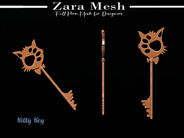 ZM - Fantasy - Kitty Key - FULL PERM MESH