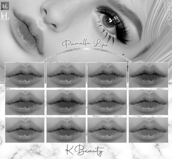 K.BEAUTY - DEMO PAMELLA LIPS - LELUTKA EVO - EVO X