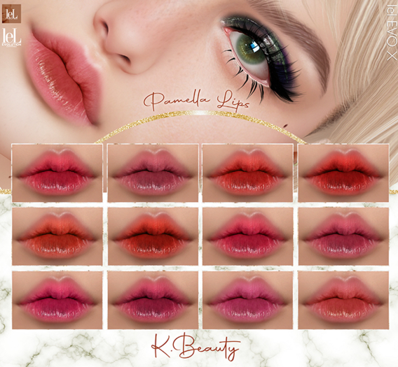 K.BEAUTY - PAMELLA LIPS - LELUTKA EVO - EVO X
