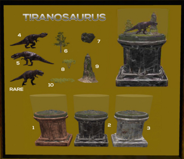 9 Tiranosaurus Box