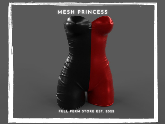 [MeshPrincess] Full Perm 2 Tone Romper