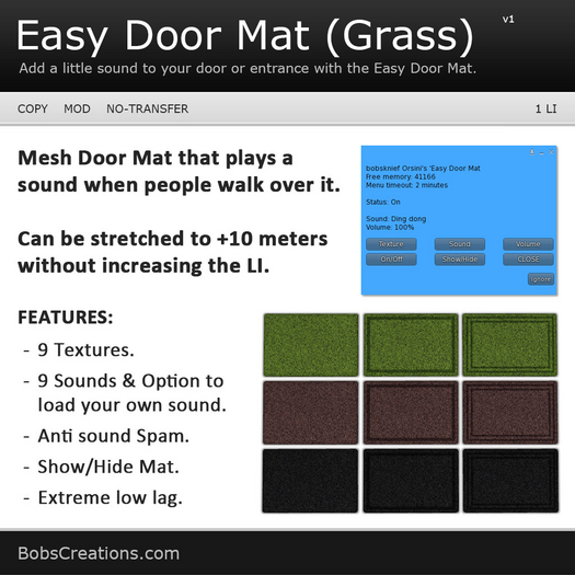 Easy Door Mat (Grass) 