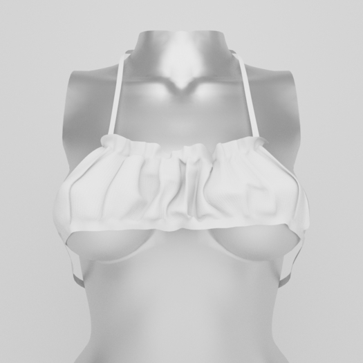 Aitne. Luisa top - White