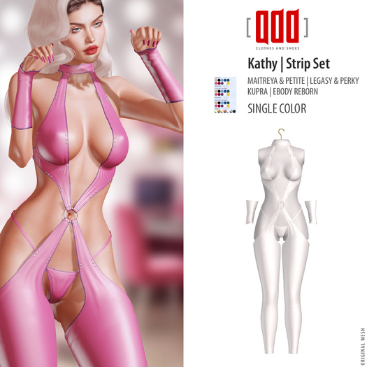 [ADD] Kathy Strip Set - White