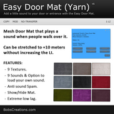 Easy Door Mat (Yarn) 