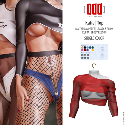 [ADD]  Katie Top - Red