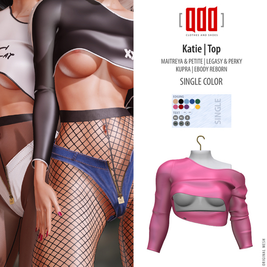 [ADD]  Katie Top - Pink