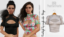 Everleigh Top Beige - Maitreya Lara, Lara Petite, Kupra Original, Legacy, Reborn, Reborn Juicy - FashionNatic