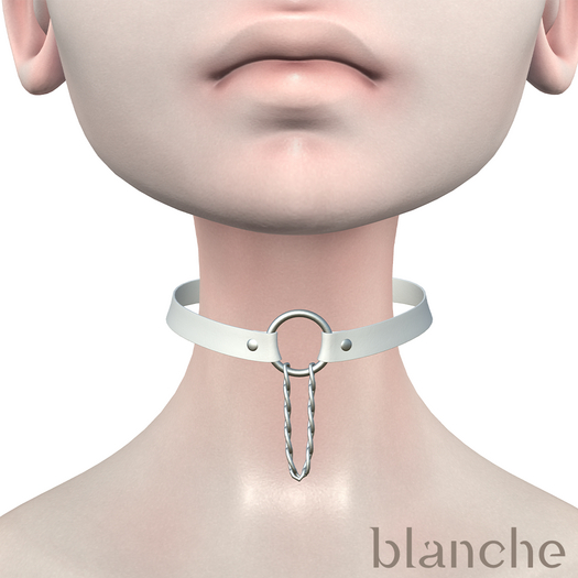 blanche Choker Chain White Pack