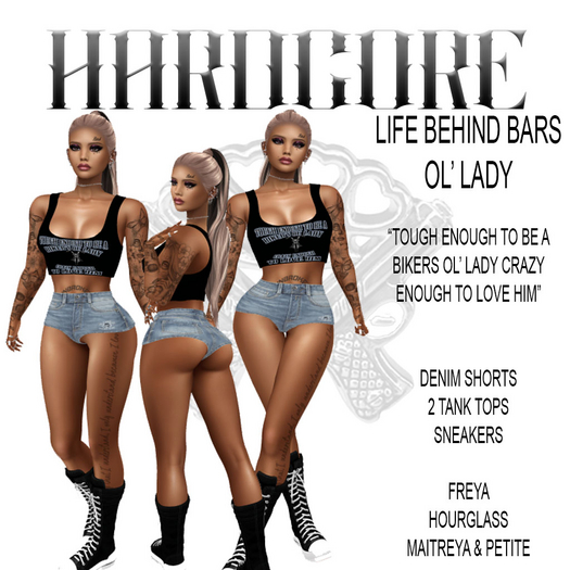 LBB OL' LADY SHORTS SET