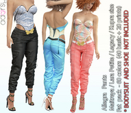 adorsy - Allegra Pants Fatpack - Maitreya/Legacy/Kupra