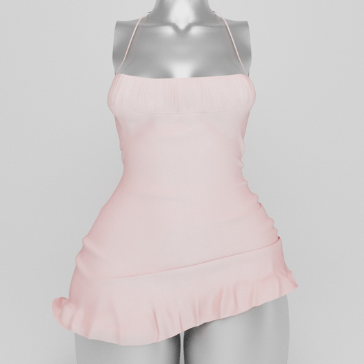 .Aitne. Mariel Dress - Rosa pastel