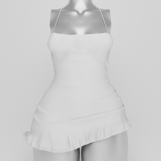 .Aitne. Mariel Dress - White
