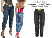 adorsy - Allegra Denim Pants Black - Maitreya/Legacy/Kupra