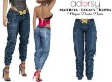 adorsy - Allegra Denim Pants Dark Blue - Maitreya/Legacy/Kupra