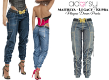 adorsy - Allegra Denim Pants Dirty - Maitreya/Legacy/Kupra