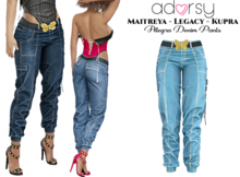 adorsy - Allegra Denim Pants Splash - Maitreya/Legacy/Kupra