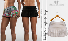 Everleigh Skirt Beige - Maitreya Lara, Lara Petite, Kupra Original, Legacy, Reborn, Reborn Juicy - FashionNatic