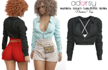 adorsy - Danica Top Black - Maitreya/Legacy/Lara Petite/Kupra