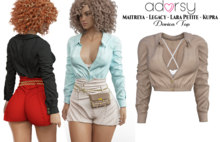 adorsy - Danica Top Brown - Maitreya/Legacy/Lara Petite/Kupra