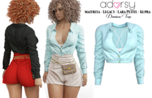 adorsy - Danica Top Light Blue - Maitreya/Legacy/Lara Petite/Kupra