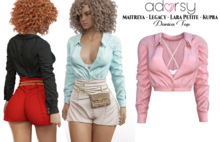 adorsy - Danica Top Pink - Maitreya/Legacy/Lara Petite/Kupra