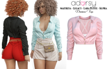 adorsy - Danica Top Soft Pink - Maitreya/Legacy/Lara Petite/Kupra