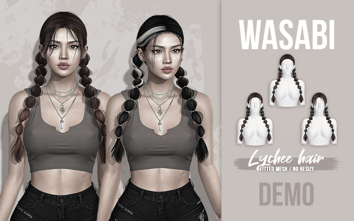 Wasabi // Lychee Hair - Demo