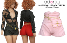 adorsy - Danica Shorts Soft Pink - Maitreya/Legacy/Kupra