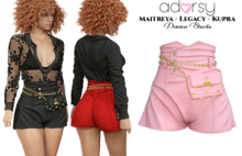 adorsy - Danica Shorts Pink - Maitreya/Legacy/Kupra