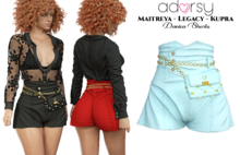 adorsy - Danica Shorts Light Blue - Maitreya/Legacy/Kupra