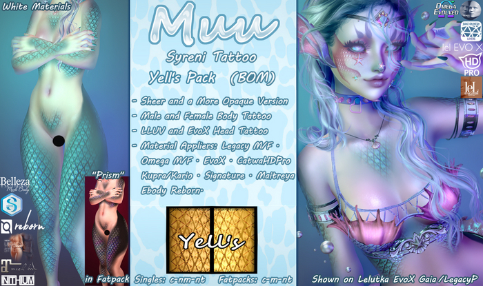 Muu~ Syreni - Yellows