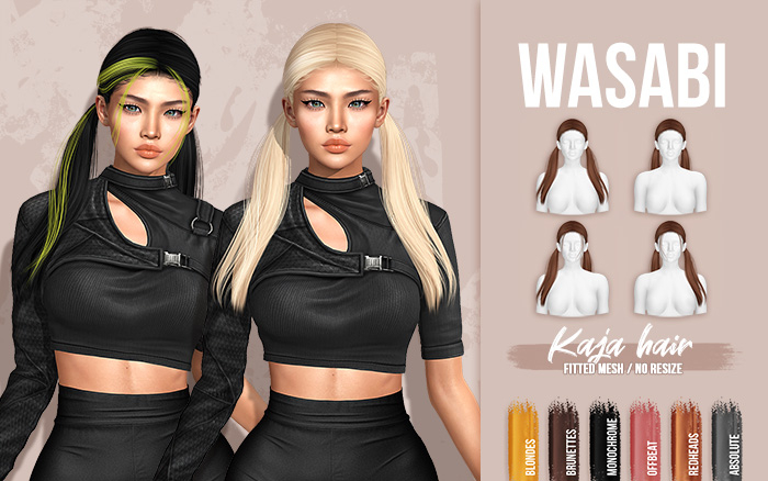 Wasabi // Kaja Hair - Absolute Pack