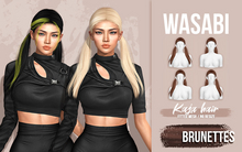 Wasabi // Kaja Hair - Brunettes